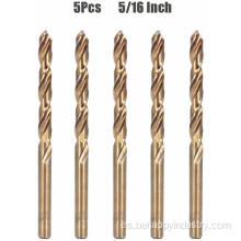 Cobalt Steel Twist Bitad Bit de 5 piezas